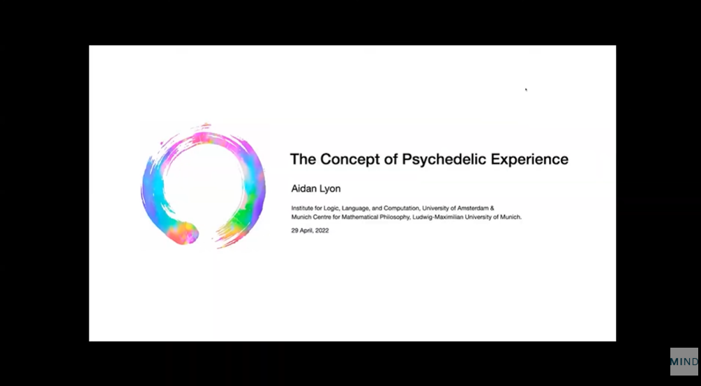 Aidan Lyon — The Concept of Psychedelic Experience